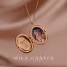OVAL LOCKET | Mom And Baby - MILA CANTES